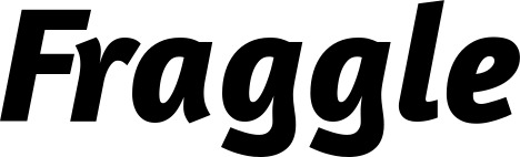 Vorschau des Bootsnamens "Fraggle" als Schriftzug für "Bootsbeschriftung Kursiv 01"