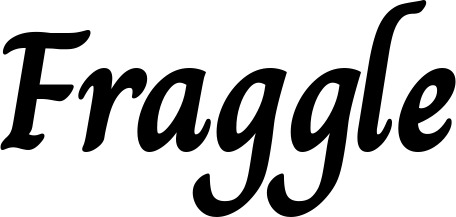 Vorschau des Bootsnamens "Fraggle" als Schriftzug für "Bootsbeschriftung Klassisch 51"