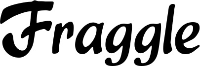Vorschau des Bootsnamens "Fraggle" als Schriftzug für "Bootsbeschriftung Klassisch 15"