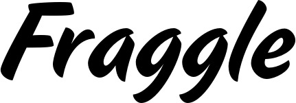 Vorschau des Bootsnamens "Fraggle" als Schriftzug für "Bootsbeschriftung Klassisch 19"