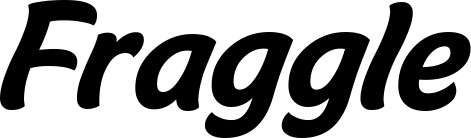 Vorschau des Bootsnamens "Fraggle" als Schriftzug für "Bootsbeschriftung Klassisch 14"