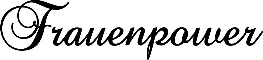 Vorschau des Bootsnamens "Frauenpower" als Schriftzug für "Style Klassisch 02-A"