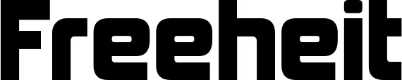 Vorschau des Bootsnamens "Freeheit" als Schriftzug für "Bootsbeschriftung Neu 25"