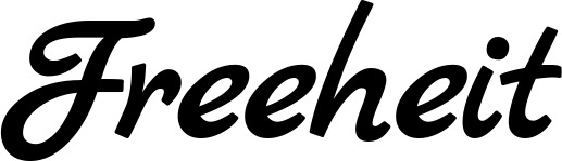 Vorschau des Bootsnamens "Freeheit" als Schriftzug für "Style Klassisch 77"