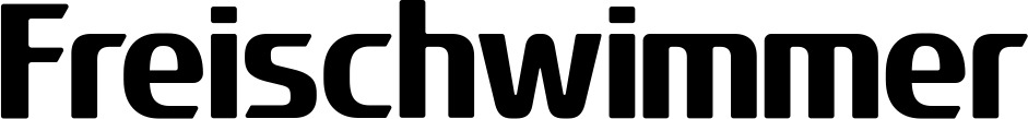 Vorschau des Bootsnamens "Freischwimmer" als Schriftzug für "Bootsbeschriftung Fett 22"