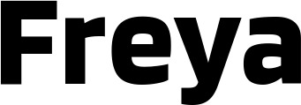 Vorschau des Bootsnamens "Freya" als Schriftzug für "Bootsbeschriftung Neu 35"