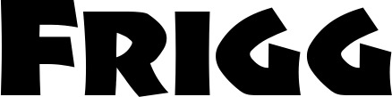 Vorschau des Bootsnamens "Frigg" als Schriftzug für "Bootsbeschriftung Neu 07"