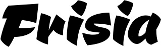 Vorschau des Bootsnamens "Frisia" als Schriftzug für "Bootsbeschriftung Neu 39"