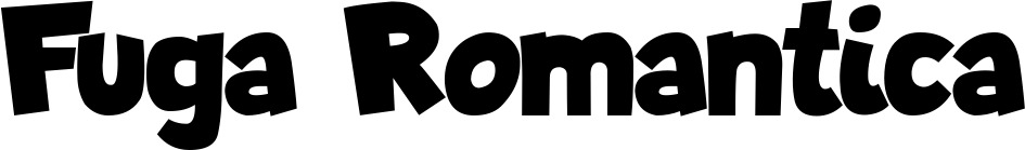 Vorschau des Bootsnamens "Fuga Romantica" als Schriftzug für "Bootsbeschriftung Neu 48"