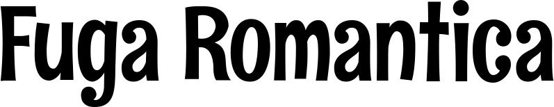 Vorschau des Bootsnamens "Fuga Romantica" als Schriftzug für "Bootsbeschriftung Neu 68"