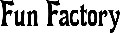 Vorschau des Bootsnamens "Fun Factory" als Schriftzug für "Bootsbeschriftung Neu 44"