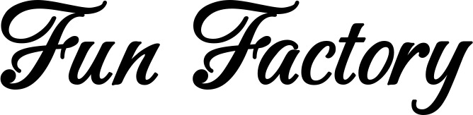 Vorschau des Bootsnamens "Fun Factory" als Schriftzug für "Bootsbeschriftung Klassisch 50"