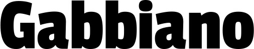 Vorschau des Bootsnamens "Gabbiano" als Schriftzug für "Bootsbeschriftung Fett 30"