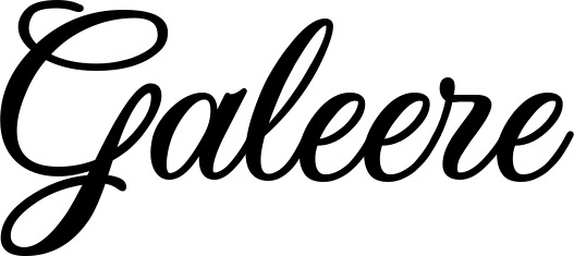 Vorschau des Bootsnamens "Galeere" als Schriftzug für "Bootsbeschriftung Klassisch 70"