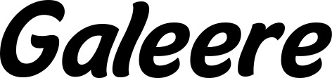 Vorschau des Bootsnamens "Galeere" als Schriftzug für "Bootsbeschriftung Klassisch 14"