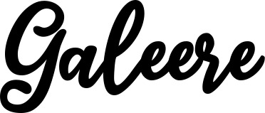 Vorschau des Bootsnamens "Galeere" als Schriftzug für "Bootsbeschriftung Klassisch 74"