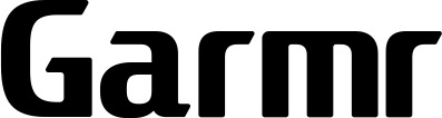 Vorschau des Bootsnamens "Garmr" als Schriftzug für "Bootsbeschriftung Fett 22"