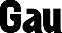 Vorschau des Bootsnamens "Gau" als Schriftzug für "Bootsbeschriftung Neu 32"