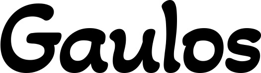 Vorschau des Bootsnamens "Gaulos" als Schriftzug für "Bootsbeschriftung Klassisch 103"