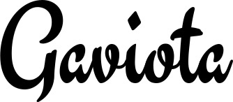 Vorschau des Bootsnamens "Gaviota" als Schriftzug für "Style Klassisch 63"