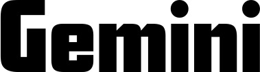 Vorschau des Bootsnamens "Gemini" als Schriftzug für "Style Neu 11"
