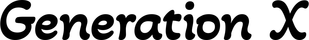 Vorschau des Bootsnamens "Generation X" als Schriftzug für "Bootsbeschriftung Klassisch 103"