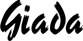 Vorschau des Bootsnamens "Giada" als Schriftzug für "Bootsbeschriftung Neu 10"