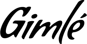 Vorschau des Bootsnamens "Gimlé" als Schriftzug für "Bootsbeschriftung Klassisch 57"