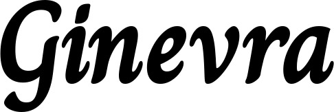 Vorschau des Bootsnamens "Ginevra" als Schriftzug für "Bootsbeschriftung Klassisch 51"