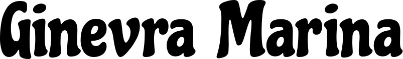 Vorschau des Bootsnamens "Ginevra Marina" als Schriftzug für "Bootsbeschriftung Klassisch 53"