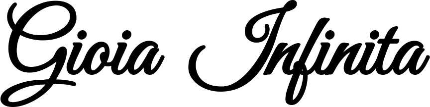 Vorschau des Bootsnamens "Gioia Infinita" als Schriftzug für "Bootsbeschriftung Klassisch 68"
