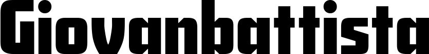 Vorschau des Bootsnamens "Giovanbattista" als Schriftzug für "Bootsbeschriftung Neu 11"