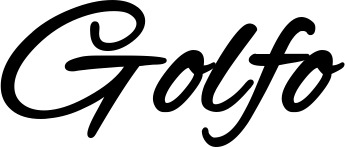 Vorschau des Bootsnamens "Golfo" als Schriftzug für "Bootsbeschriftung Klassisch 35"