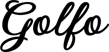 Vorschau des Bootsnamens "Golfo" als Schriftzug für "Bootsbeschriftung Klassisch 69"