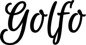 Vorschau des Bootsnamens "Golfo" als Schriftzug für "Bootsbeschriftung Klassisch 105"