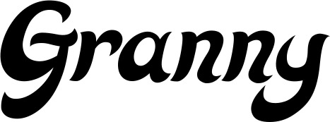 Vorschau des Bootsnamens "Granny" als Schriftzug für "Style Klassisch 33"