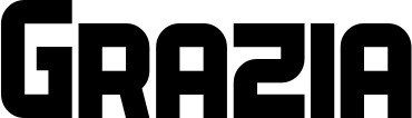 Vorschau des Bootsnamens "Grazia" als Schriftzug für "Bootsbeschriftung Neu 34"