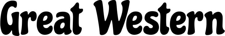Vorschau des Bootsnamens "Great Western" als Schriftzug für "Bootsbeschriftung Neu 41"
