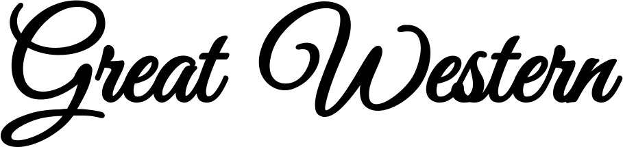 Vorschau des Bootsnamens "Great Western" als Schriftzug für "Style Klassisch 68"