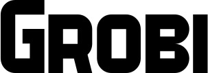 Vorschau des Bootsnamens "Grobi" als Schriftzug für "Bootsbeschriftung Neu 34"
