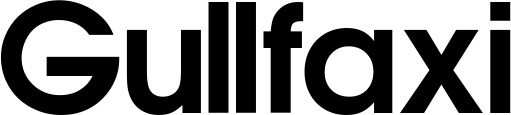 Vorschau des Bootsnamens "Gullfaxi" als Schriftzug für "Bootsbeschriftung Fett 17"