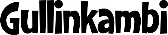 Vorschau des Bootsnamens "Gullinkambi" als Schriftzug für "Bootsbeschriftung Klassisch 28"
