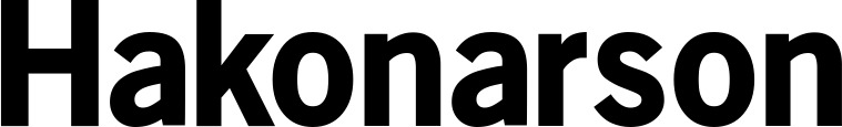 Vorschau des Bootsnamens "Hakonarson" als Schriftzug für "Bootsbeschriftung Neu 09"