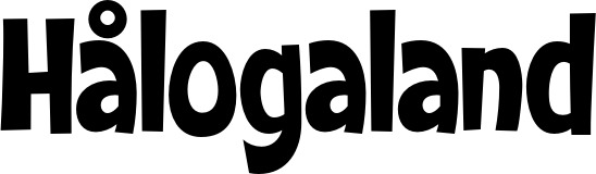 Vorschau des Bootsnamens "Hålogaland" als Schriftzug für "Bootsbeschriftung Klassisch 28"