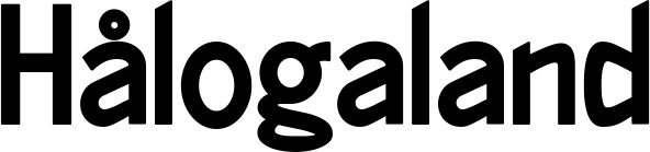 Vorschau des Bootsnamens "Hålogaland" als Schriftzug für "Bootsbeschriftung Neu 65"