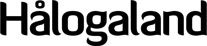 Vorschau des Bootsnamens "Hålogaland" als Schriftzug für "Bootsbeschriftung Normal 06"