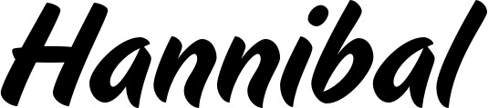 Bootsname 'Hannibal' angezeigt als 'Bootsbeschriftung Klassisch 19'
