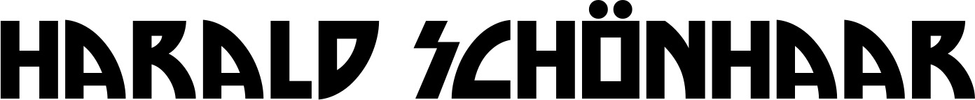 Vorschau des Bootsnamens "Harald Schönhaar" als Schriftzug für "Bootsbeschriftung Neu 42"