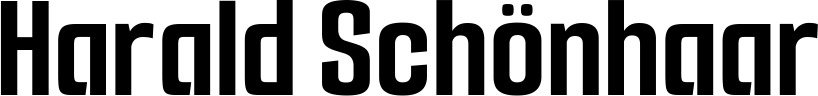 Vorschau des Bootsnamens "Harald Schönhaar" als Schriftzug für "Bootsbeschriftung Neu 69"