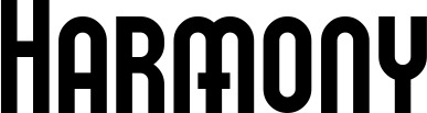 Vorschau des Bootsnamens "Harmony" als Schriftzug für "Bootsbeschriftung Neu 43"